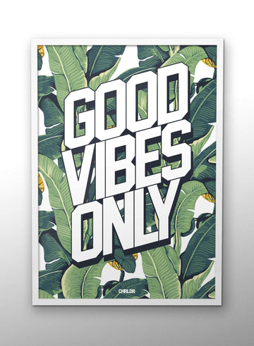 CHRLDR-Good Vibes Only – Poster