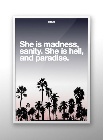 CHRLDR-She is Madness – Poster