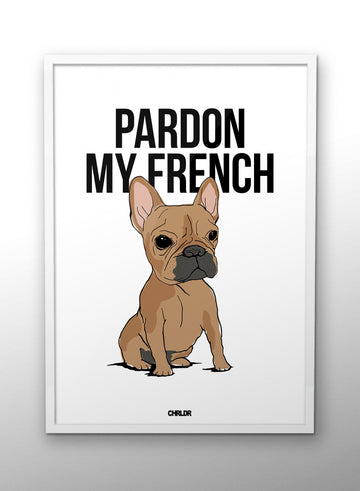 CHRLDR-Pardon My French – Poster